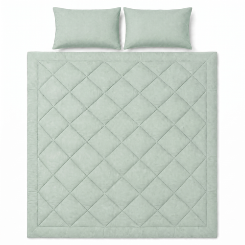 Moonora duvet in Soft Mint Green