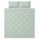 Moonora All-in-One Duvet in Soft Mint Green with two pillowcases