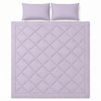 Moonora All-in-One Duvet in Lavender Mist with two pillowcases