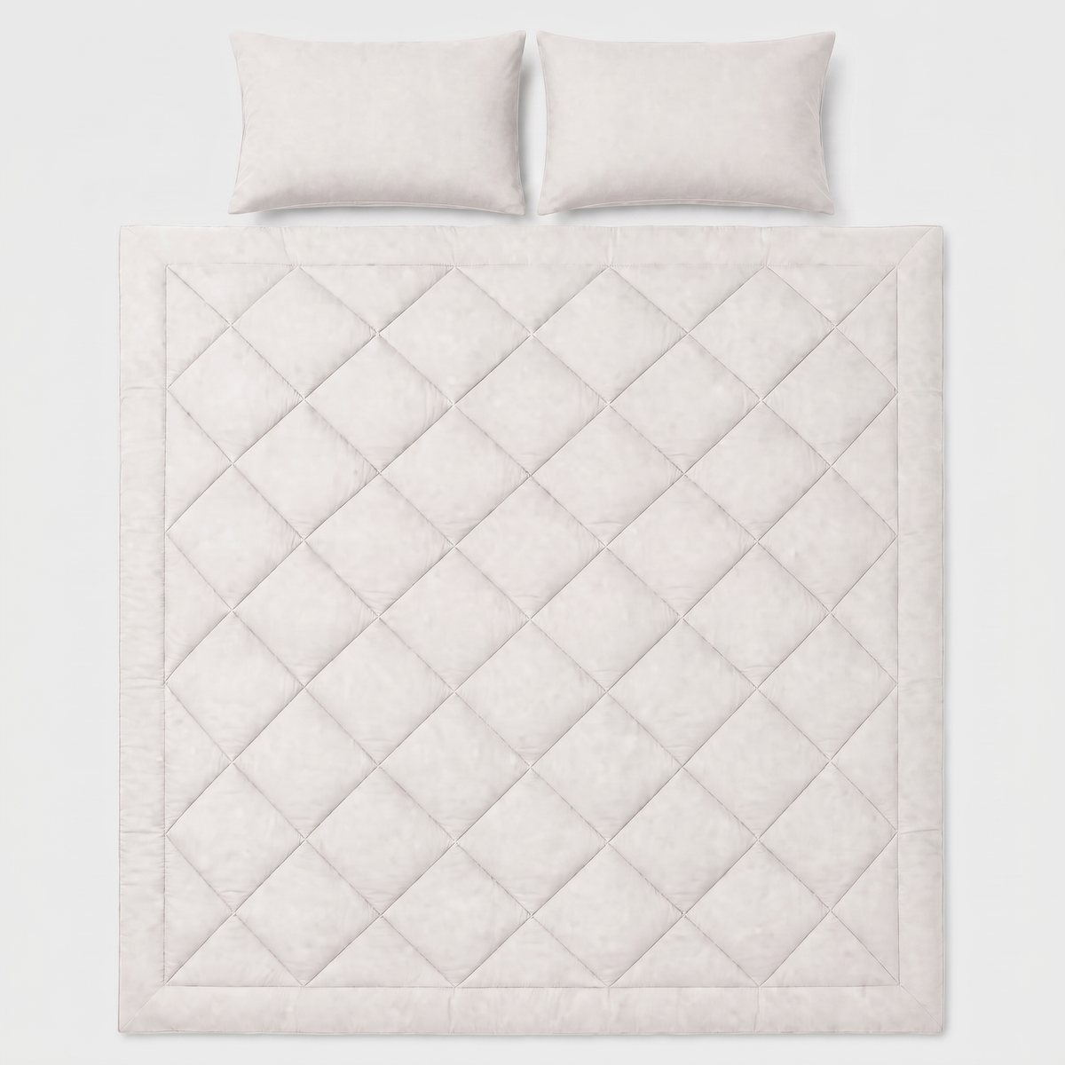 Moonora All-in-One Duvet in Cloud White with two pillowcases