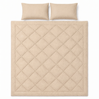 Moonora All-in-One Duvet in Cream Beige with two pillowcases