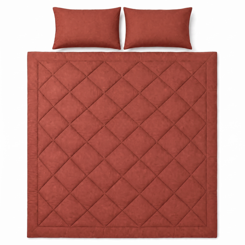 Moonora duvet in Hearth Red