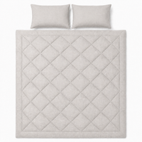 Moonora All-in-One Duvet in Moon Grey with two pillowcases